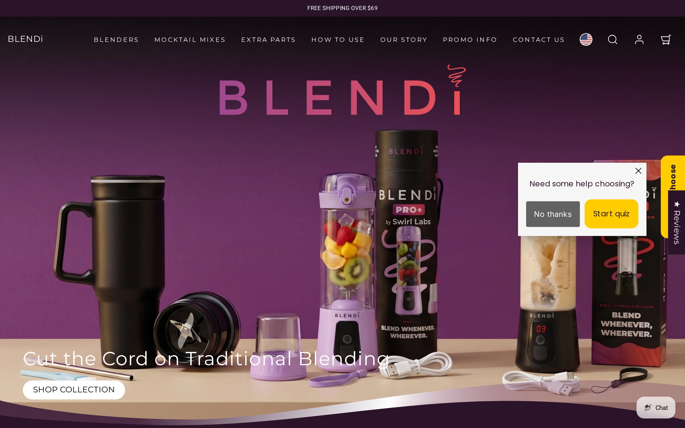 Blendi HubSpot website built by GEM Digital